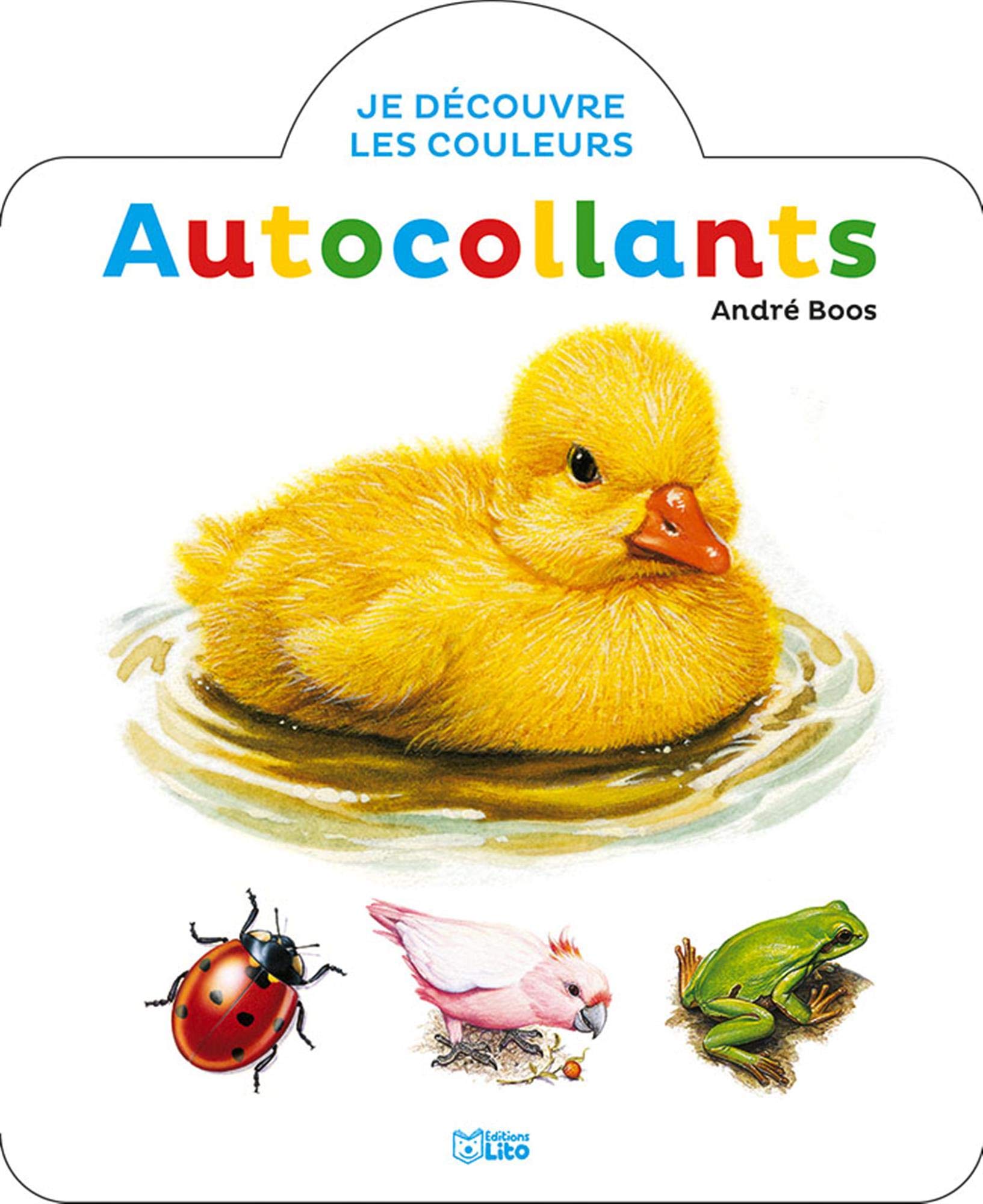 Je découvre les couleurs en autocollants: Le caneton - Dès 3 ans book