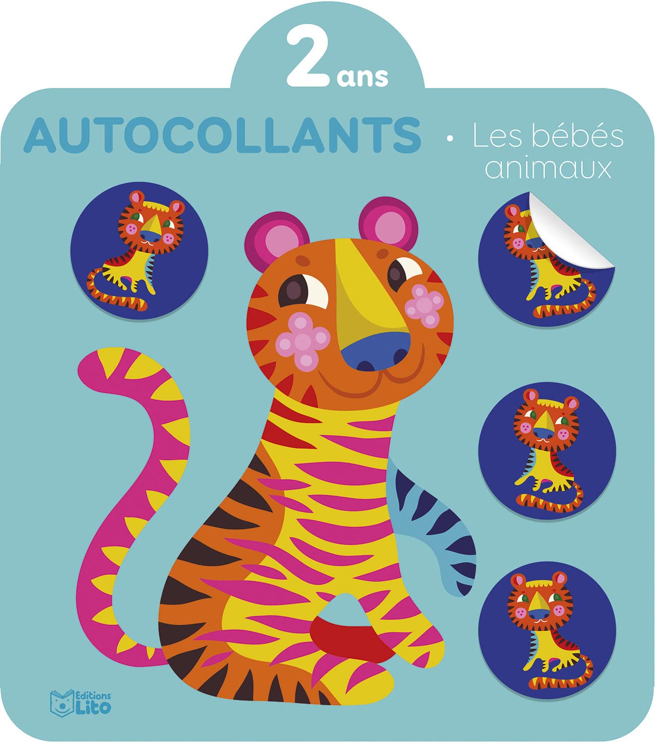 Tout-petit je découvre les bébés animaux - Les animaux sauvages - Dès 2 ans book