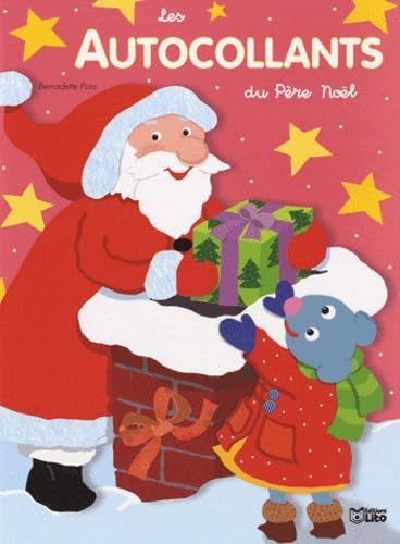 Les autocollants du pere Noël (rose) Books
