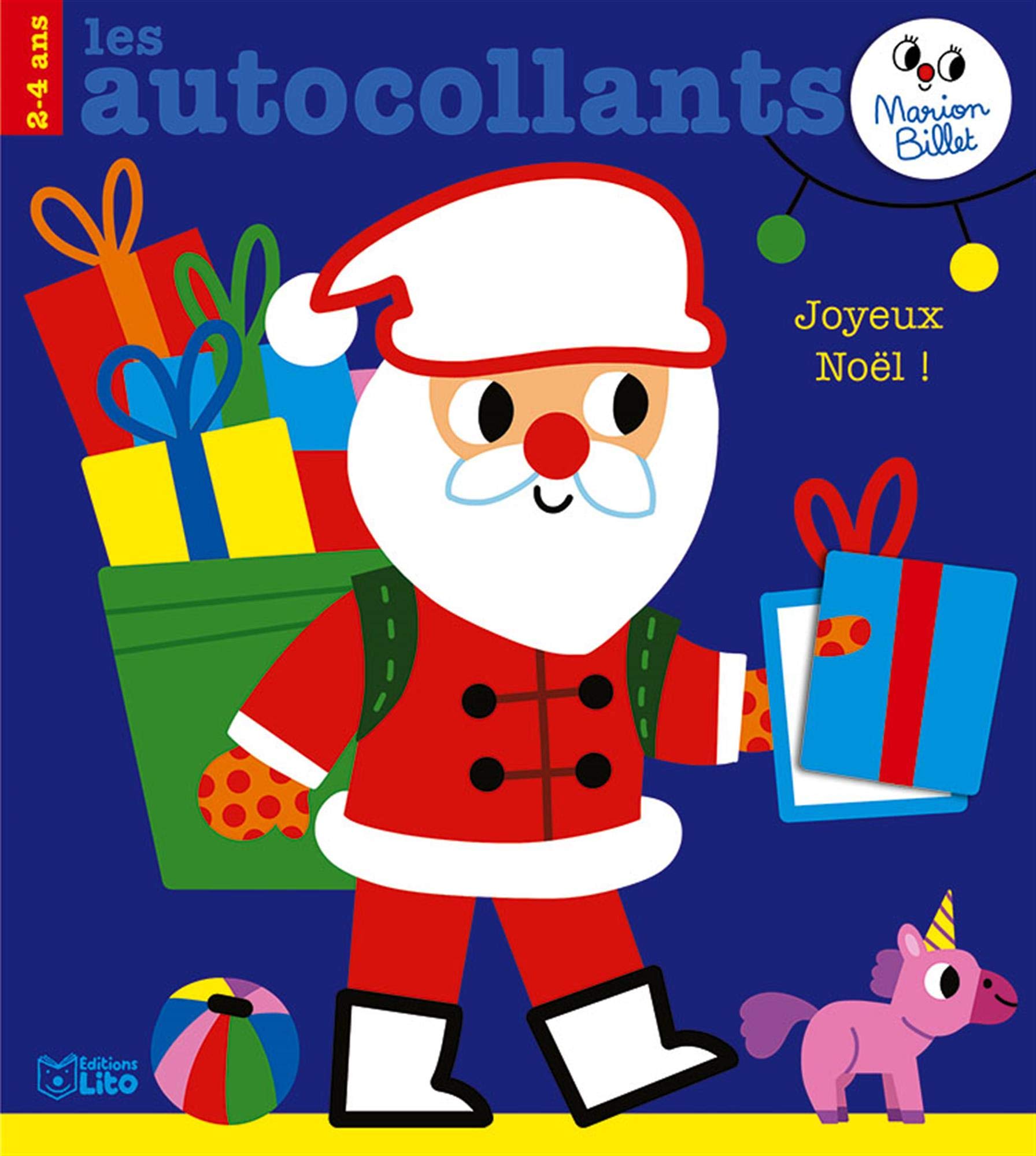 Les autocollants de Marion Billet: Joyeux Noël ! - Dès 2 ans Books