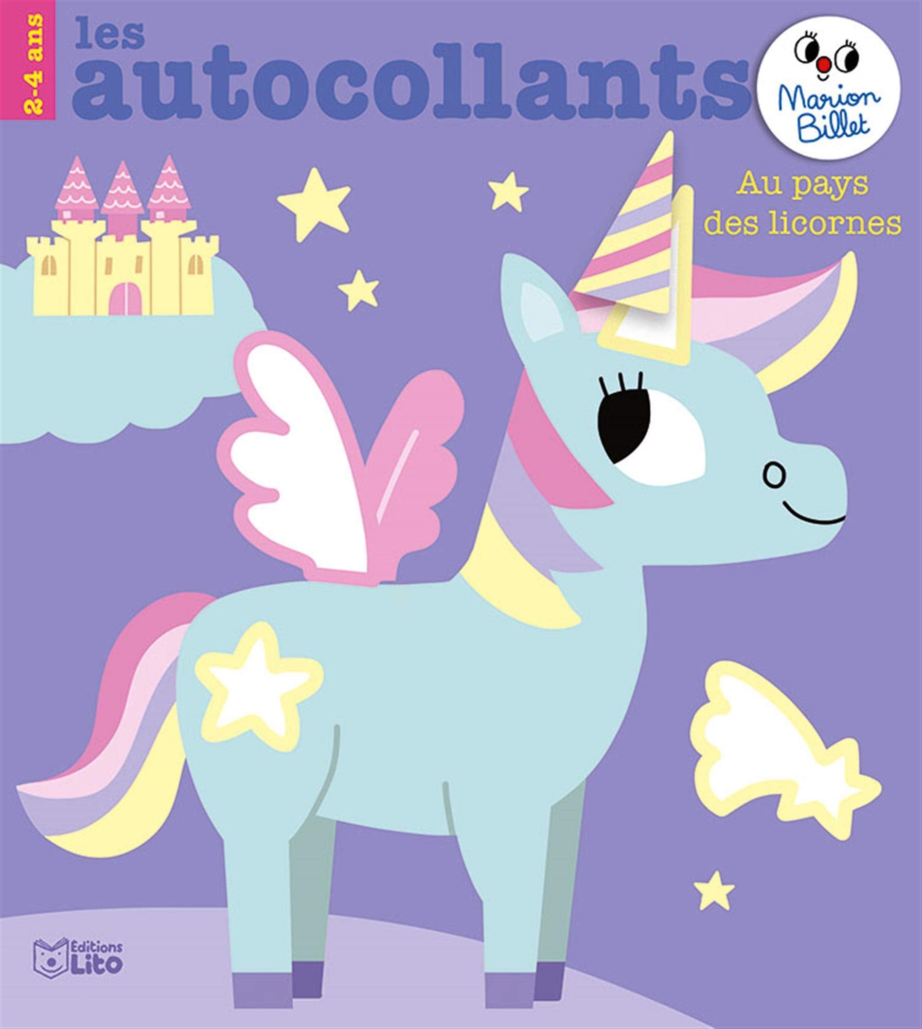 Les autocollants de Marion Billet - Au pays des Licornes - Dès 2 ans book