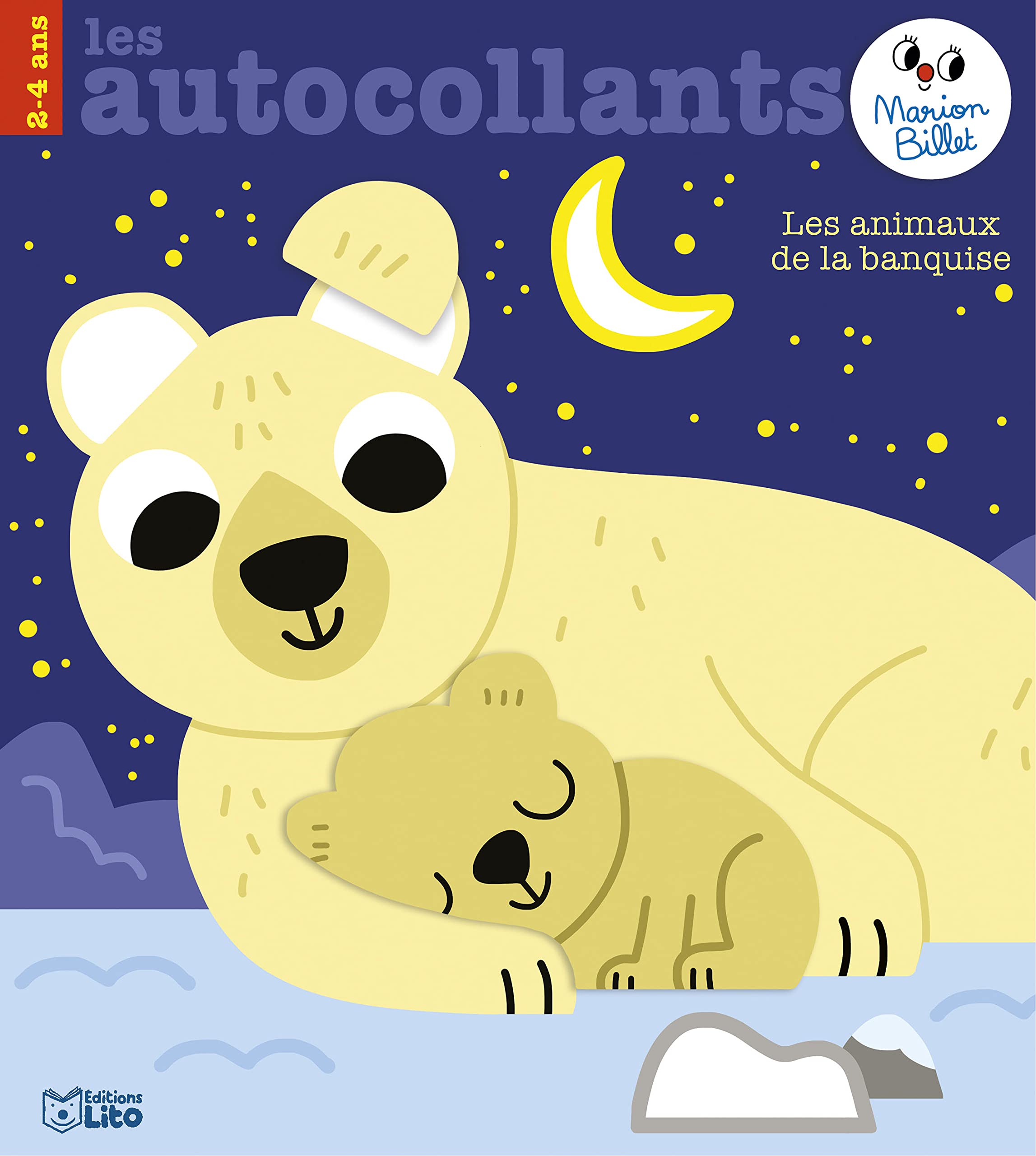 Les autocollants de Marion Billet - Les animaux de la banquise - Dès 2 ans book