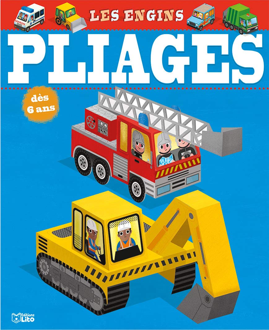 Mes premières créations en pliage. Les engins - Dès 6 ans Books