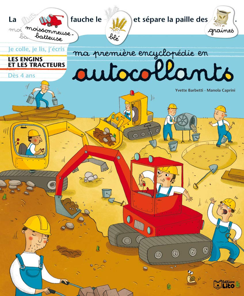 Ma Première Encyclopédie en Autoc : les Engins et les Tracteurs - Dès 4 ans Books