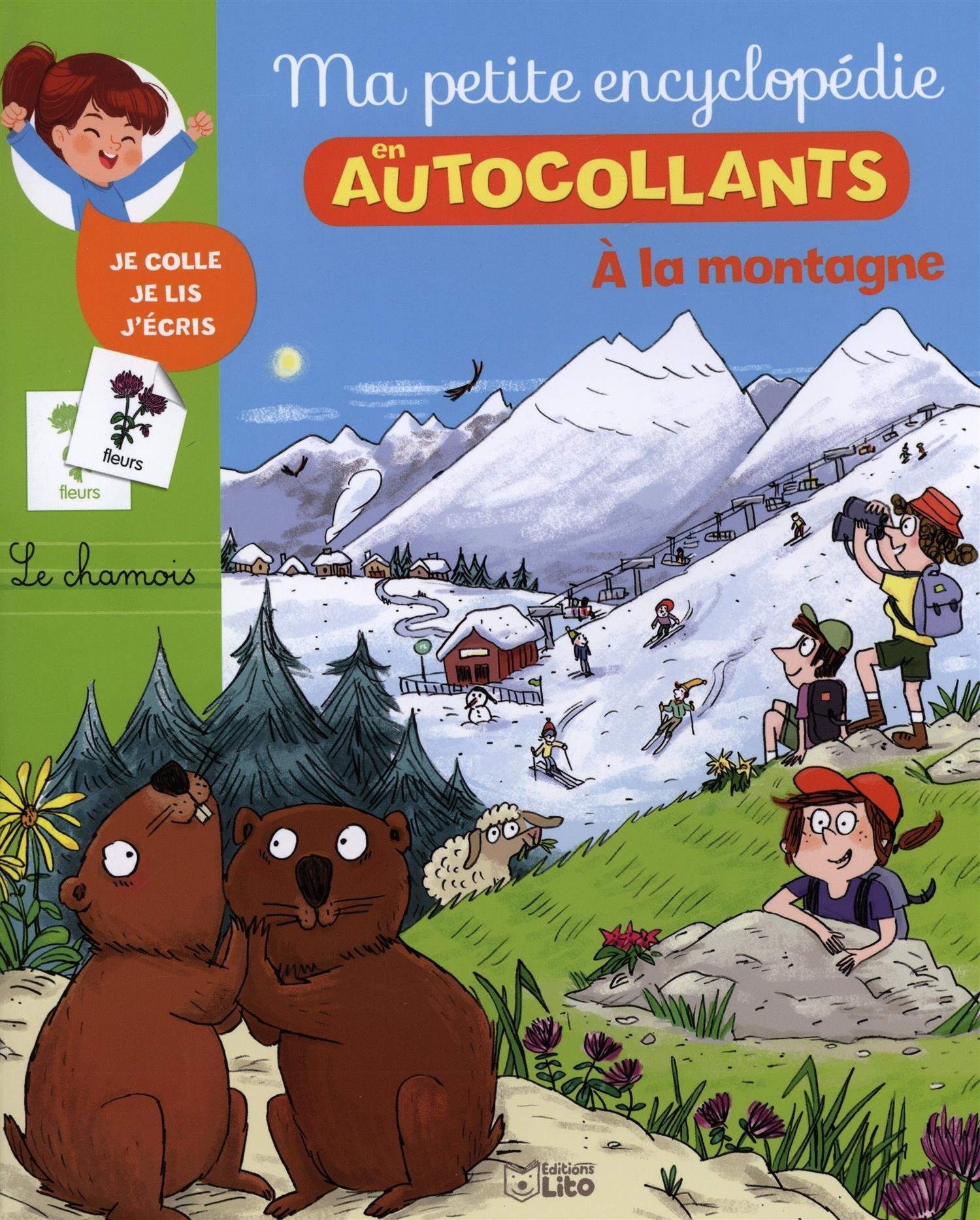 Ma Petite Encyclopédie en Autocollants: A la montagne - Dès 5 ans book
