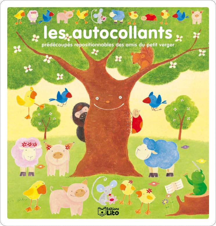 Autocollants mon petit nuage : Les amis du petit verger - Dès 2 ans book