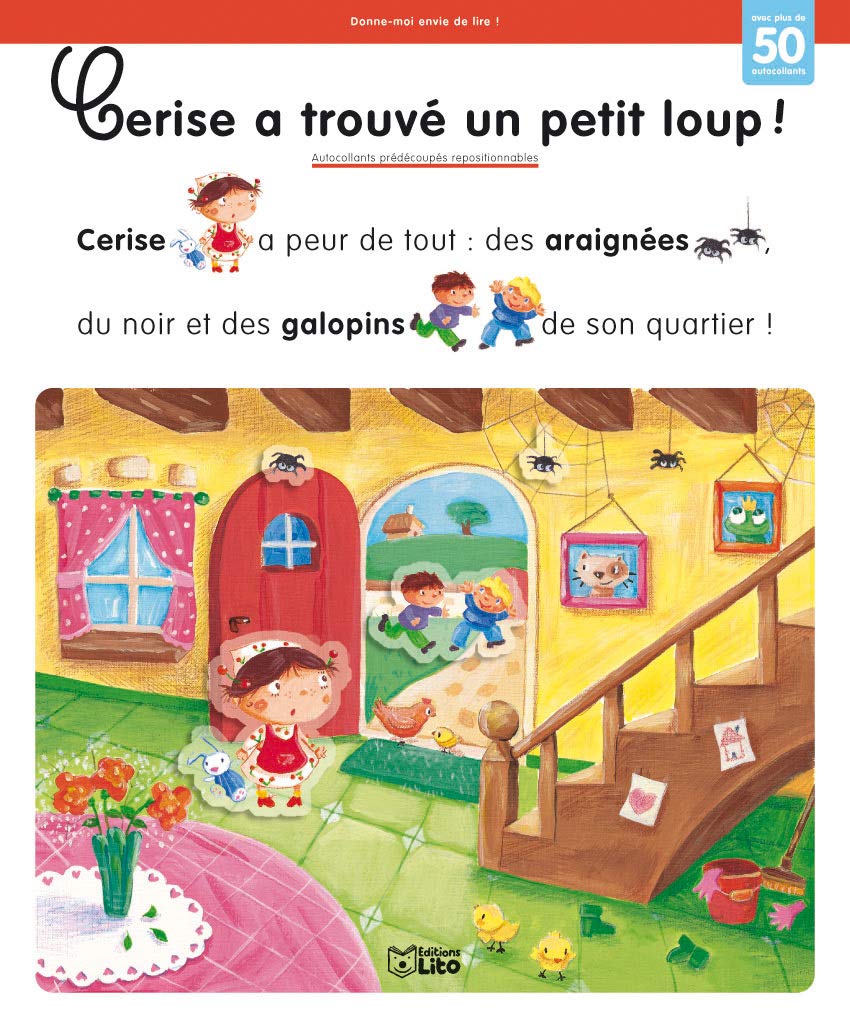 Cerise a trouvé un petit loup ! book