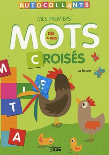 Mes 1ers mots Croisés en autoc. : la ferme - Dès 4 ans book