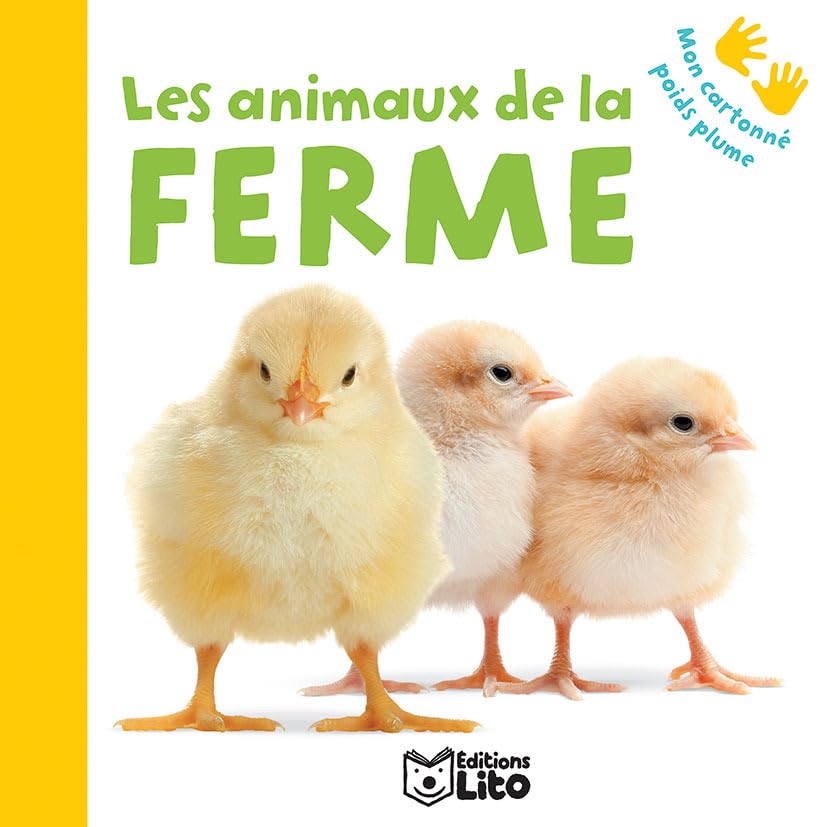 Mon cartonne poids plume : les animaux de la ferme - Dès 12 mois Books