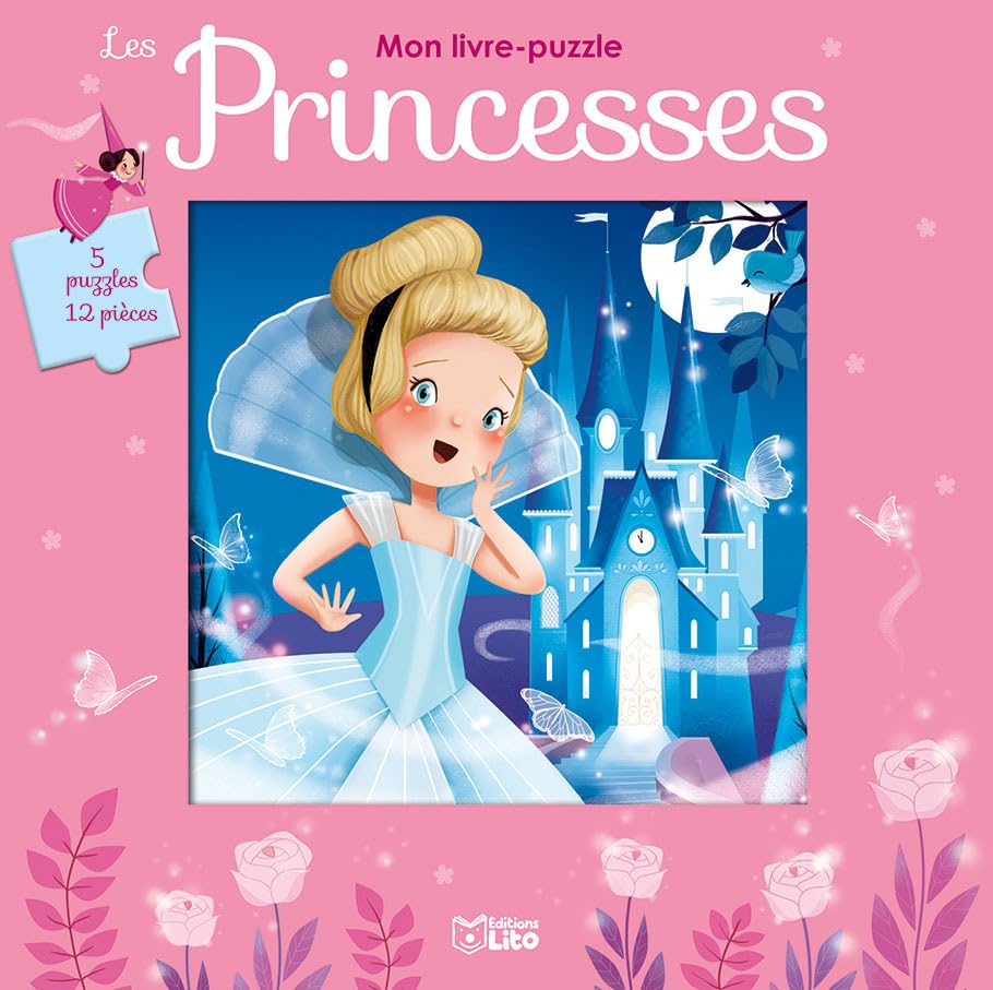 Mon livre puzzle: Les princesses - Dès 3 ans Books