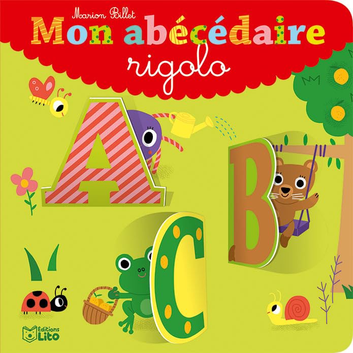 Mon cartonné à flaps: Mon abécédaire rigolo - Dès 2 ans Books