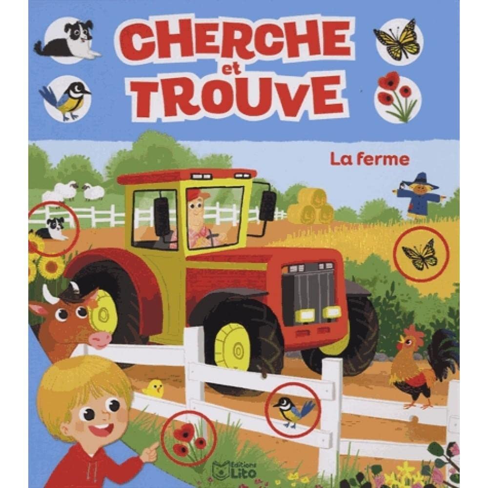 Cherche et trouve: La ferme - Dès 3 ans book