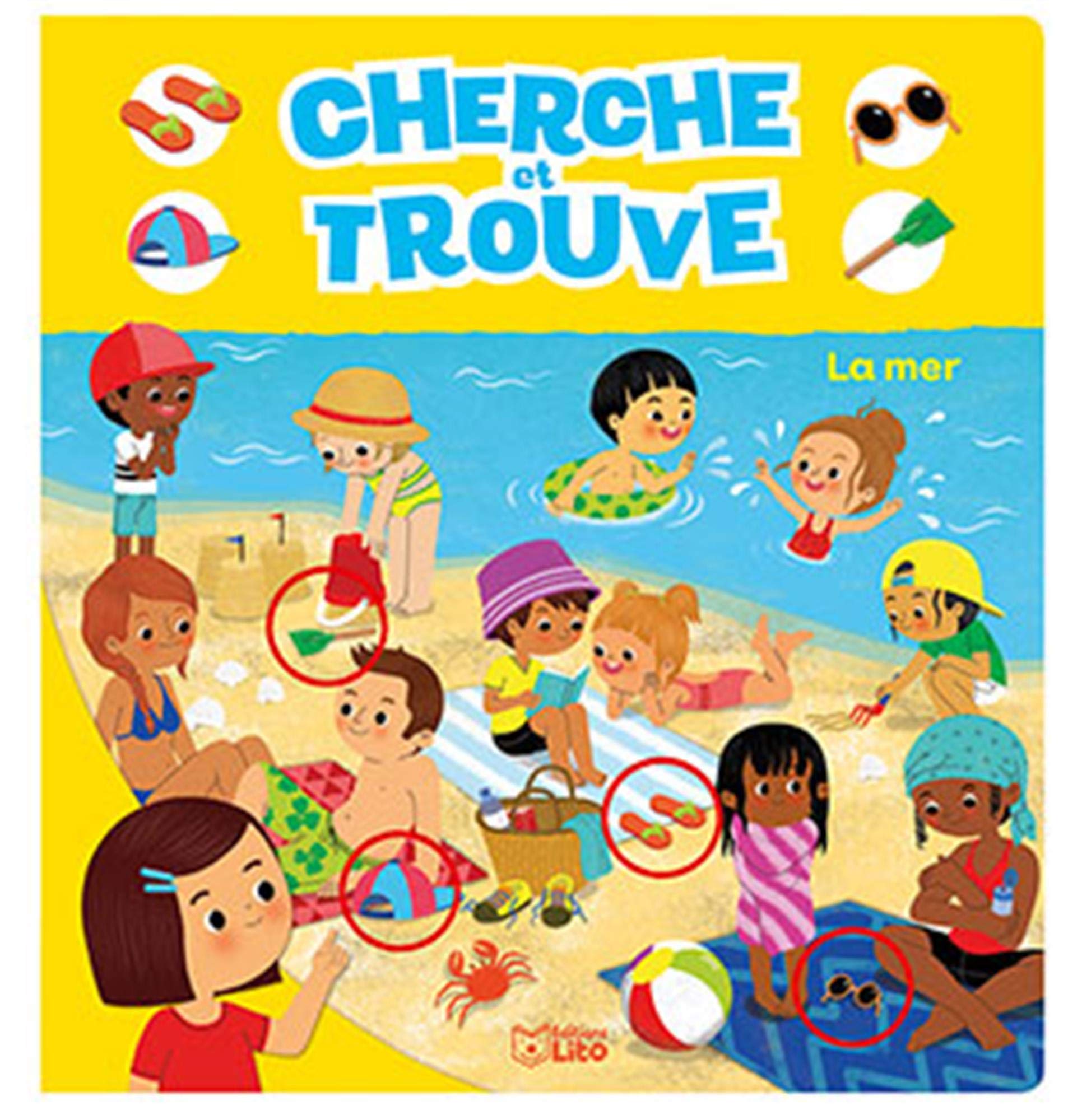 Cherche et trouve: La mer - Dès 3 ans Books