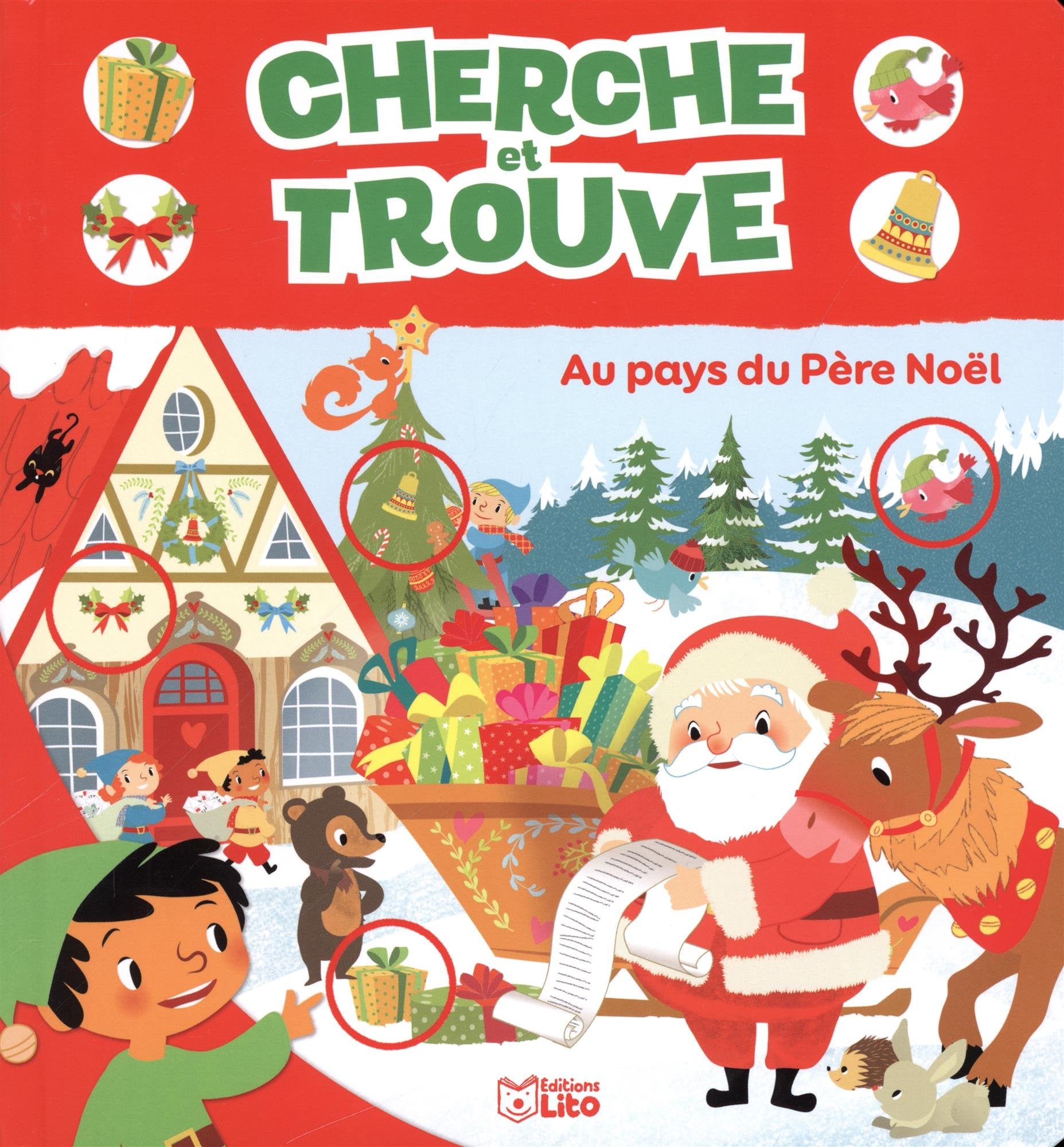 Cherche et trouve: Au pays du Père Noël - Dès 2 ans Books