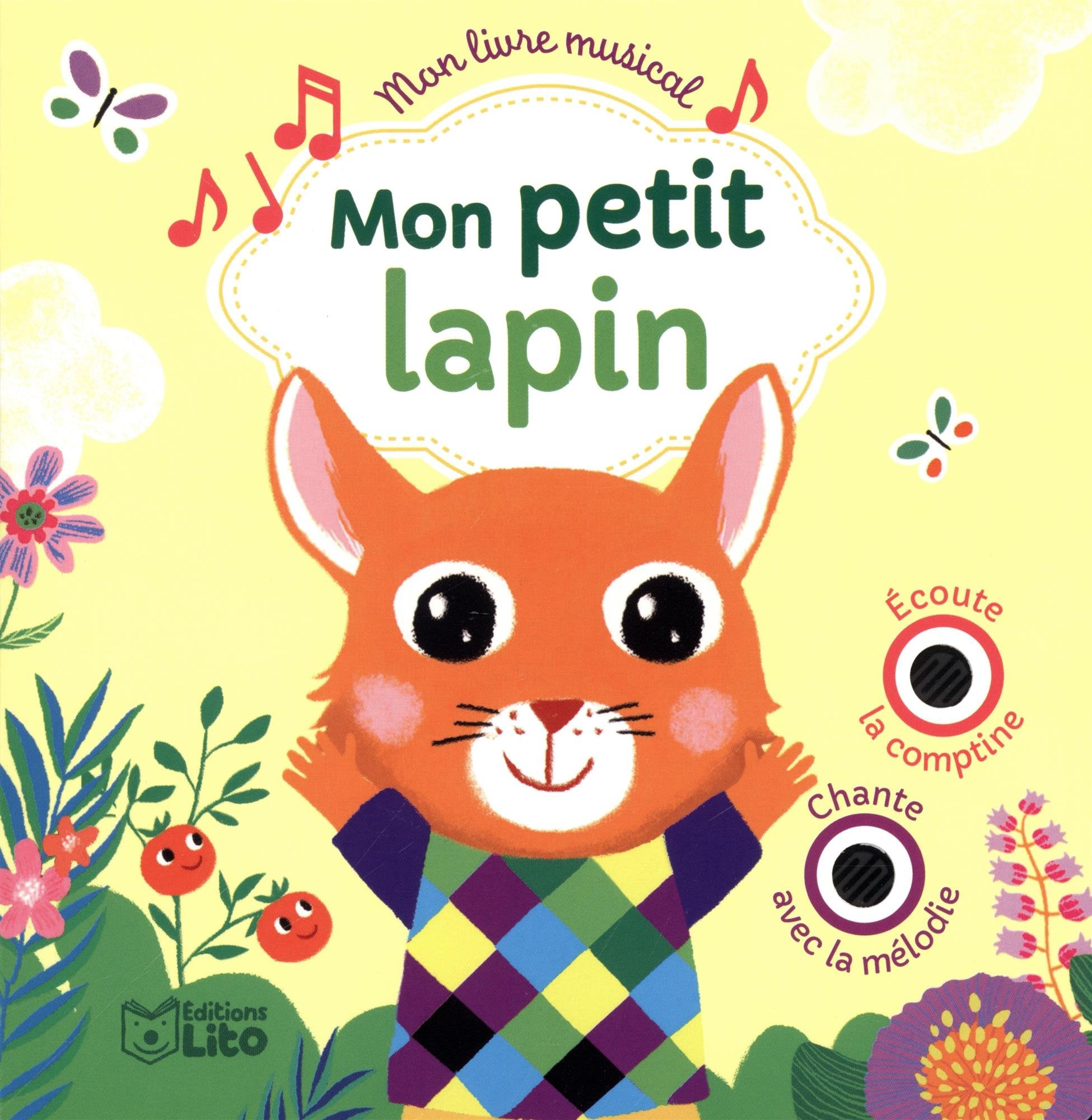 Mon livre musical: Mon petit lapin - Dès 18 mois book