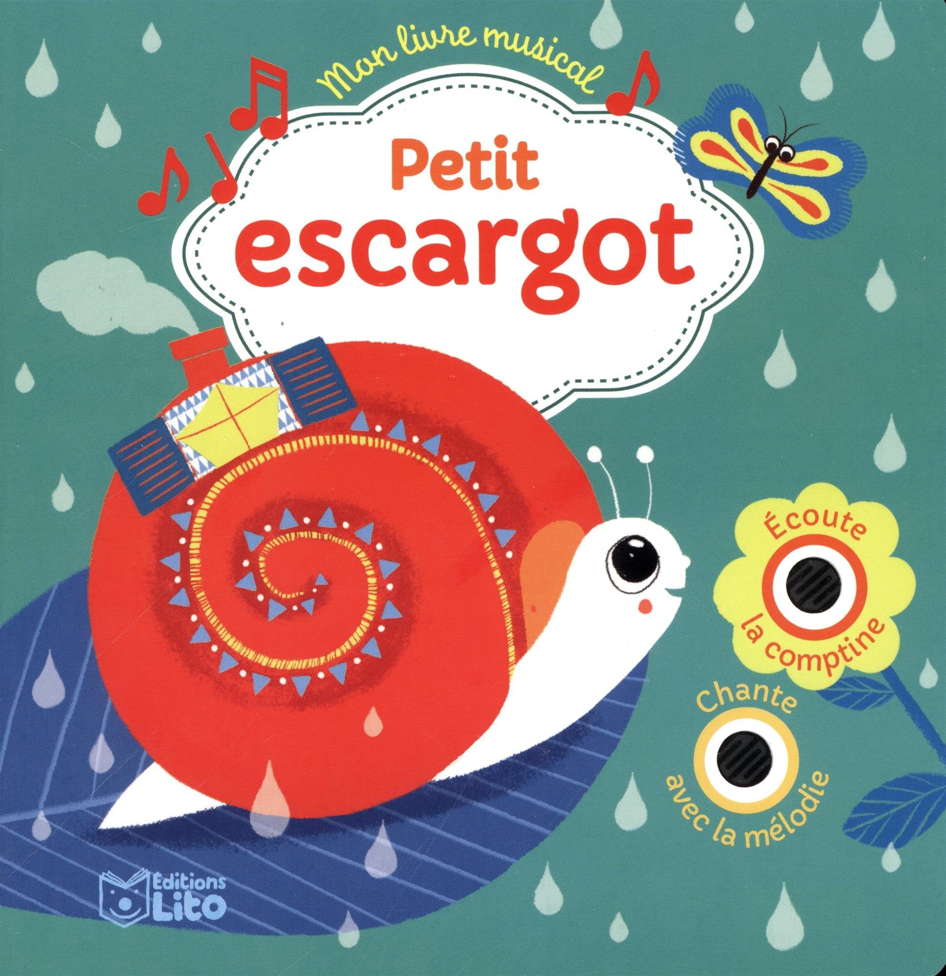 Mon livre musical: Petit escargot - Dès 18 mois Books