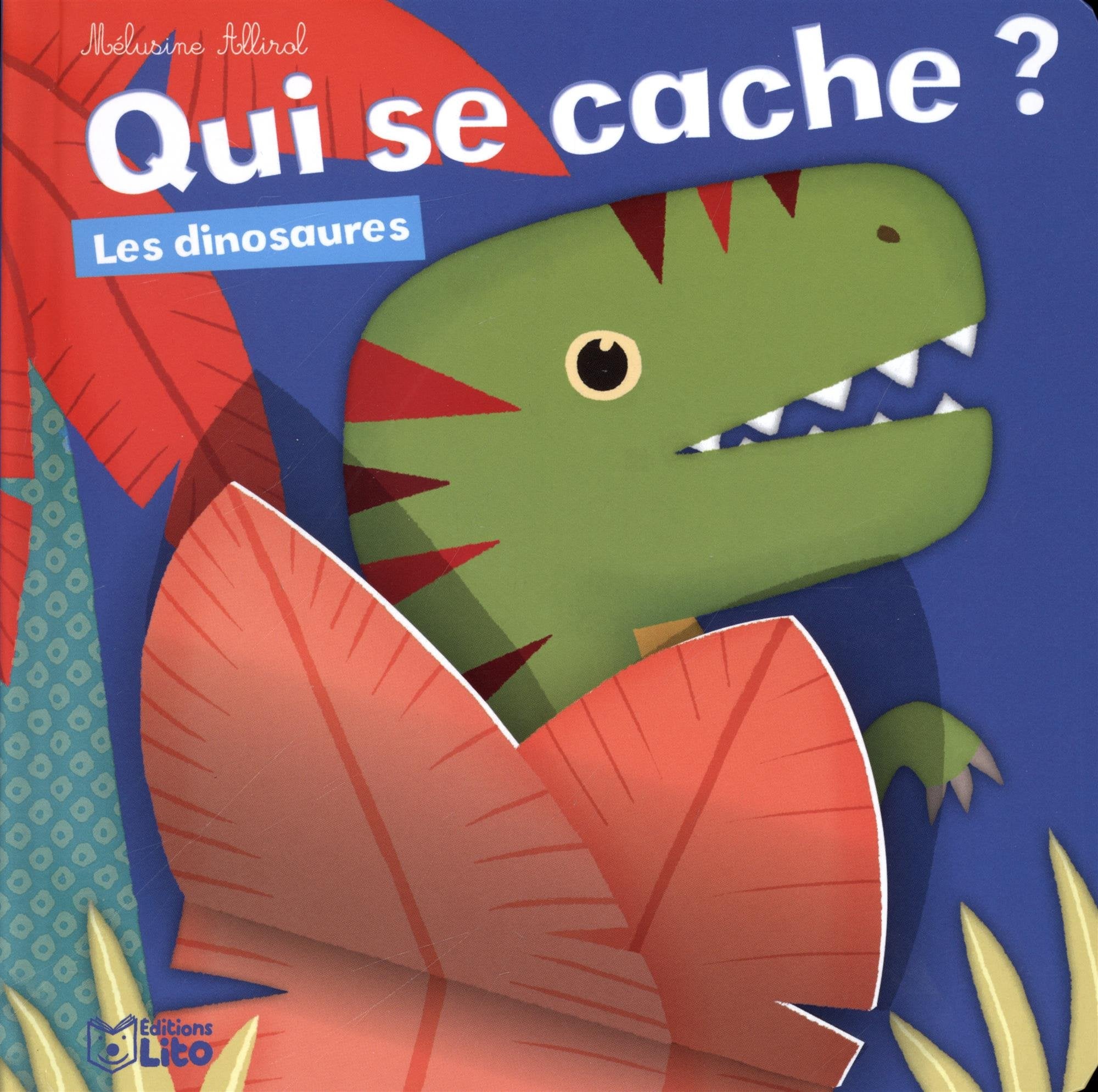Qui se cache ? Les dinosaures book
