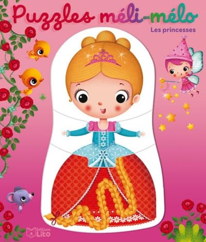Mes puzzles méli-mélo rigolos : Les princesses- dès 1 an book
