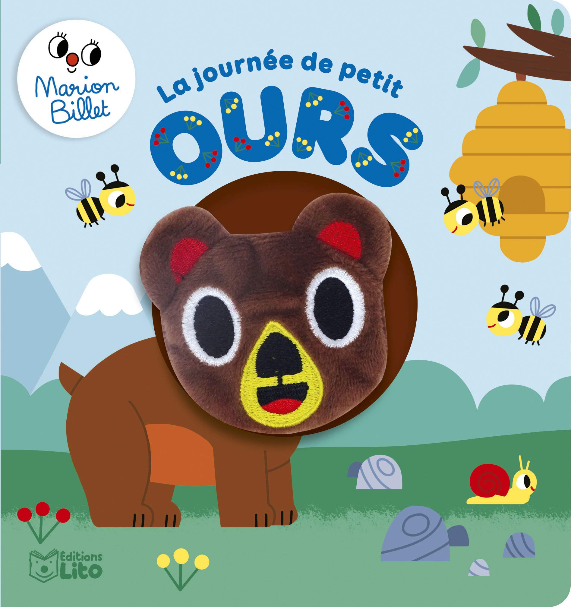 Livre marionnette: La journée de petit ours- Dès 1 an book
