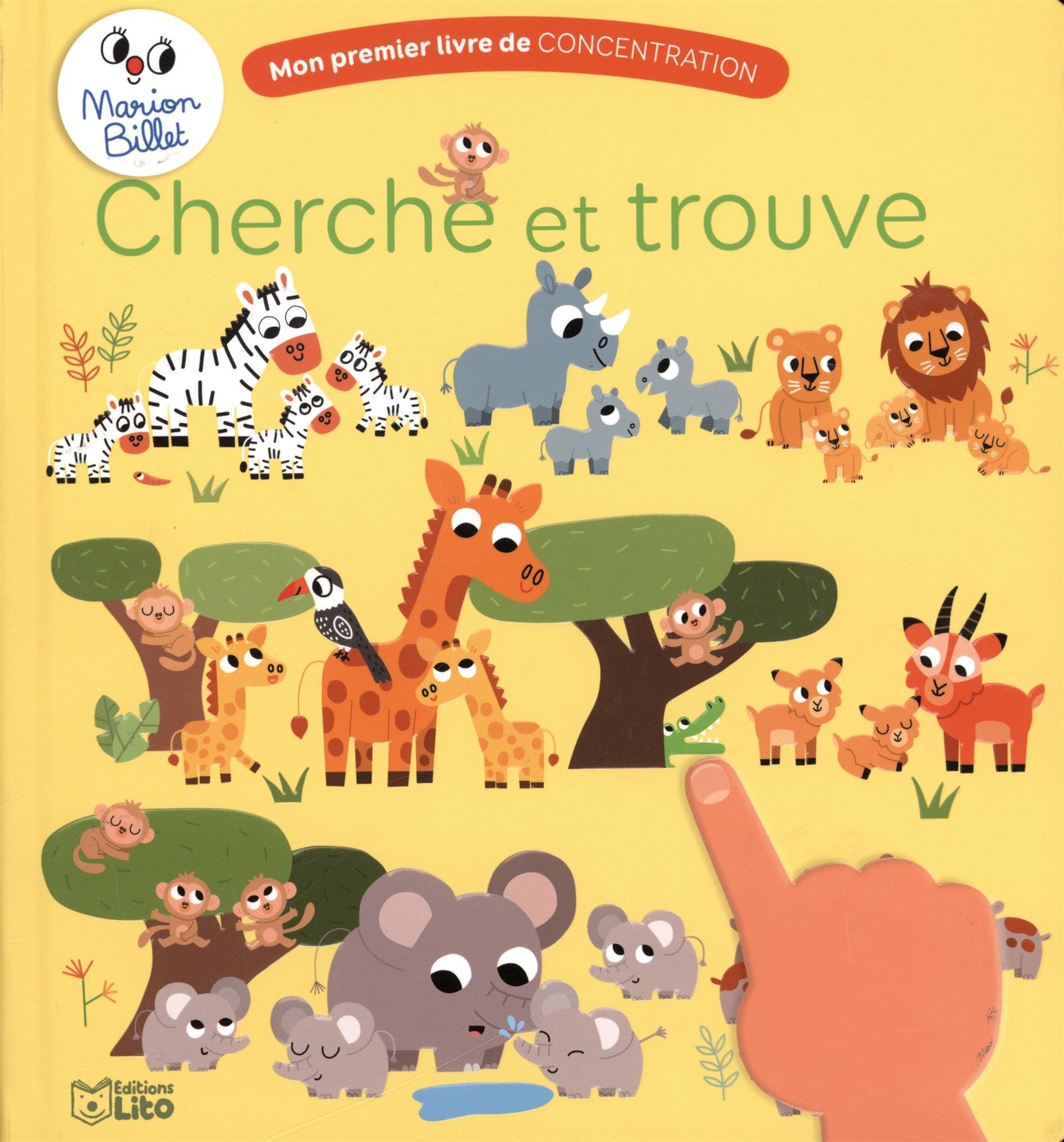 Mon premier livre de concentration: Cherche et trouve - Dès 2 ans Tiptoi & Games