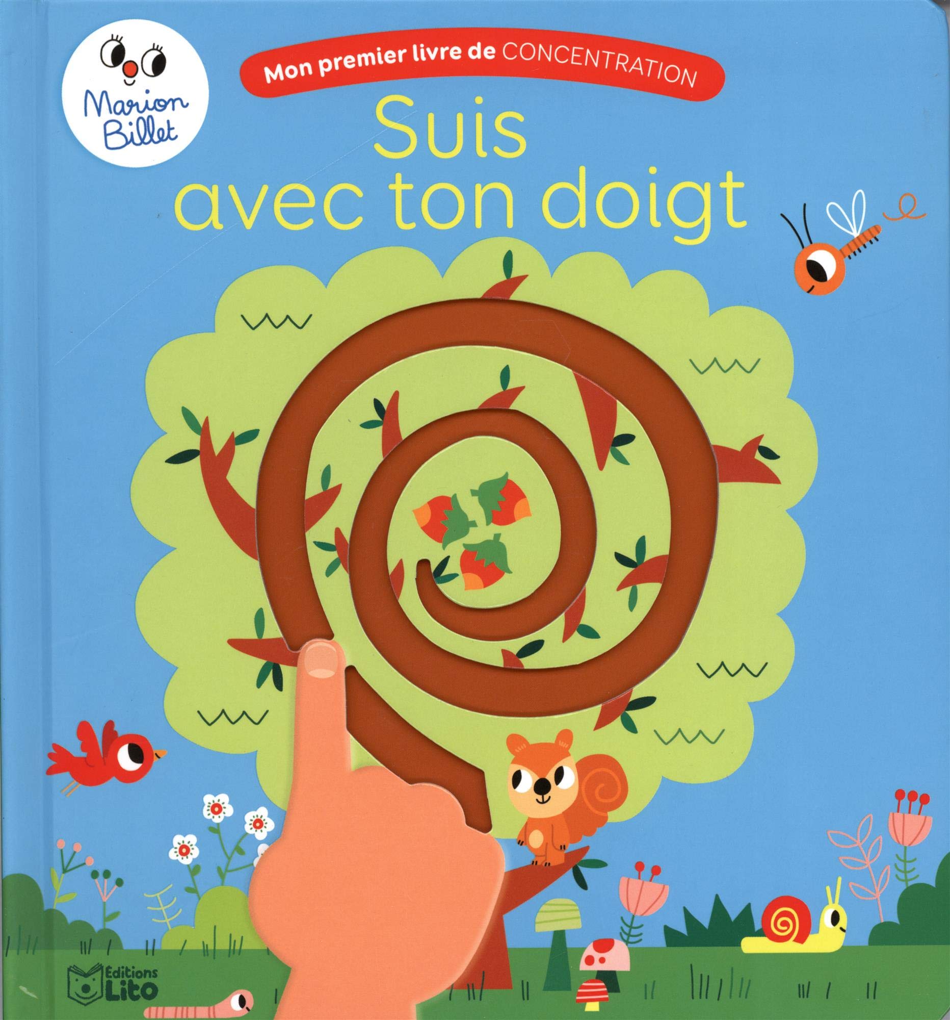 Mon premier livre de concentration: Suis avec ton doigt - Dès 3 ans book