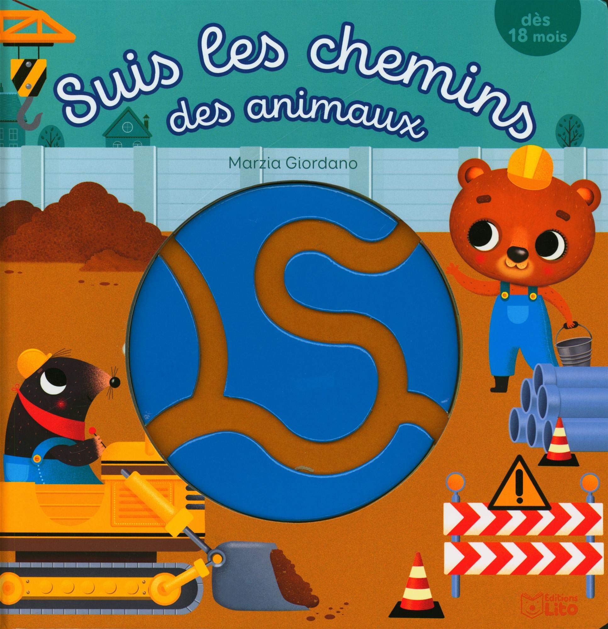 Suis les chemins des animaux book