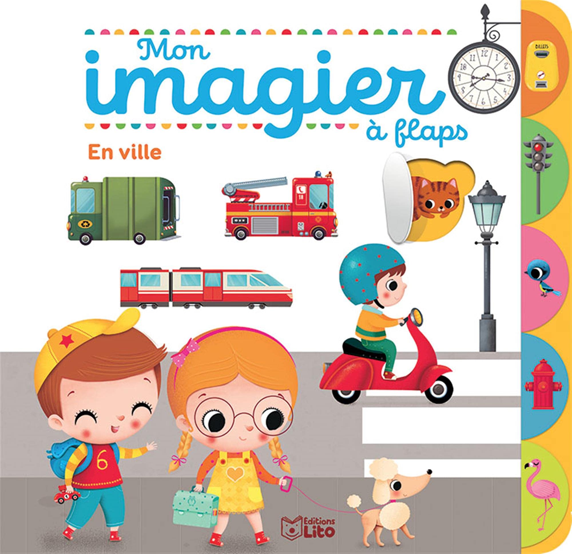 Mon imagier à flaps - En ville - Dès 2 ans Books