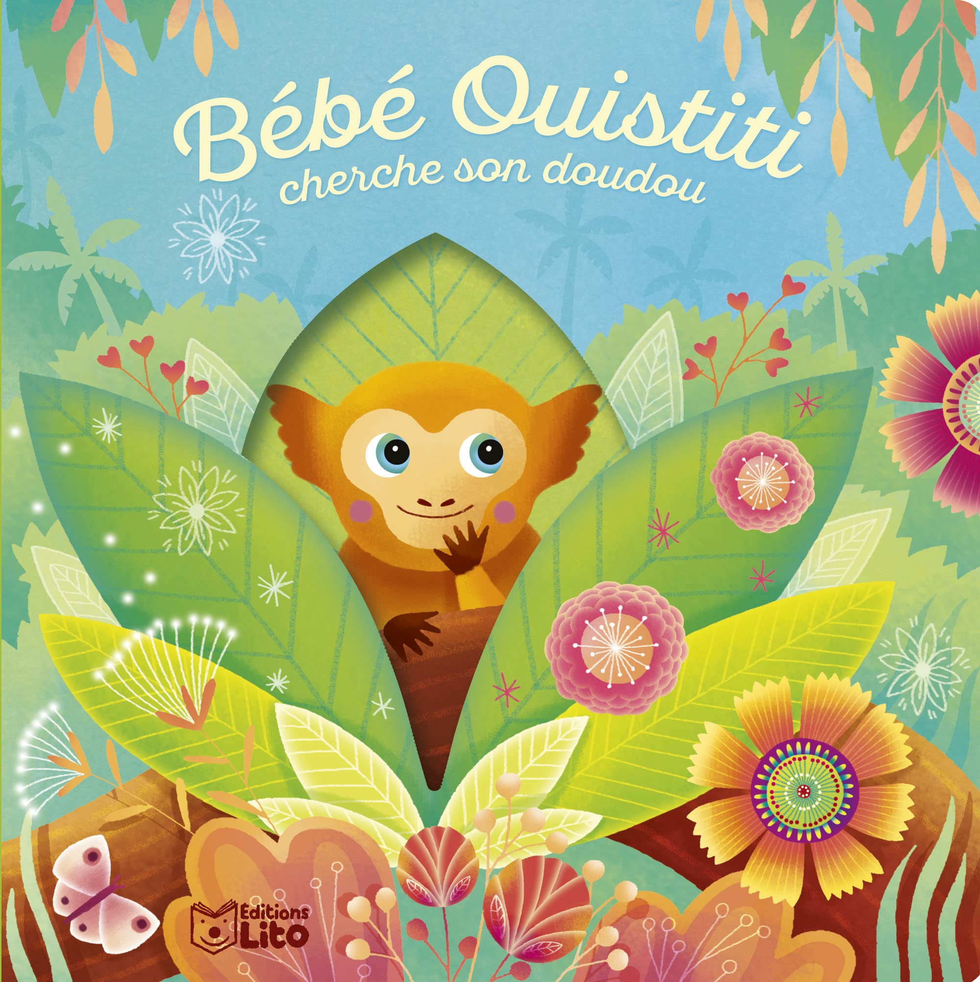 Mes P'tits livres à trous- Bébé Oustiti cherche son doudou - Dès 1 an book