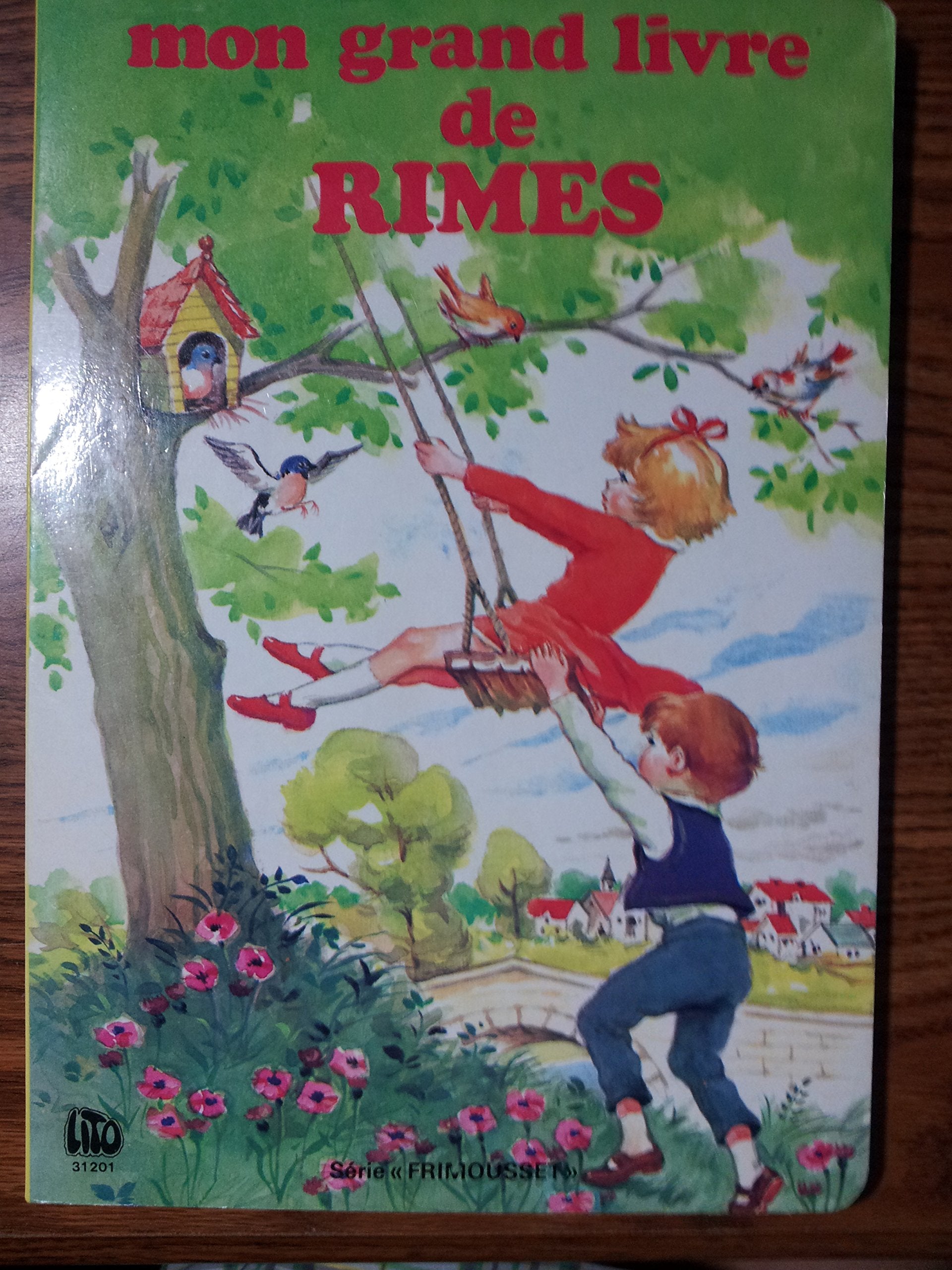 Mon grand livre de rimes Books