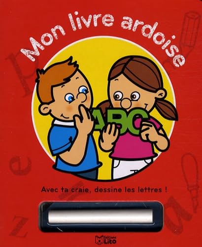 Mon livre ardoise : Avec ta craie, dessine les lettres ! Dès 3 ans book