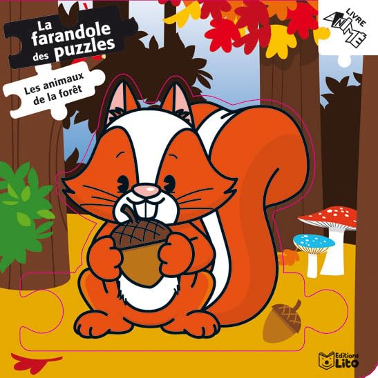 La Farandole des Puzzles : Les Animaux de la Forêt - Dès 2 ans ( périmé ) Books