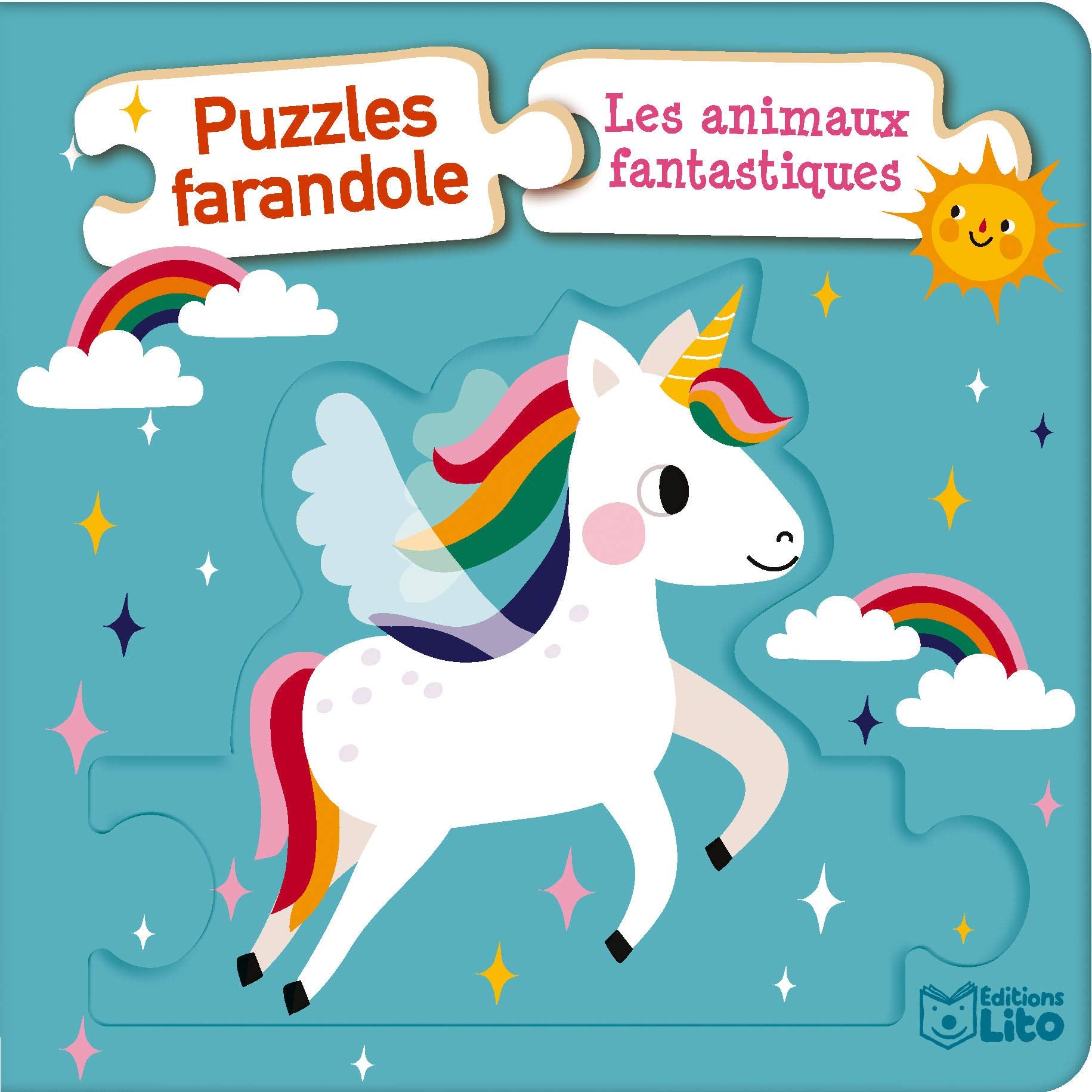 Puzzles farandole: Les animaux fantastiques - Dès 10 mois book