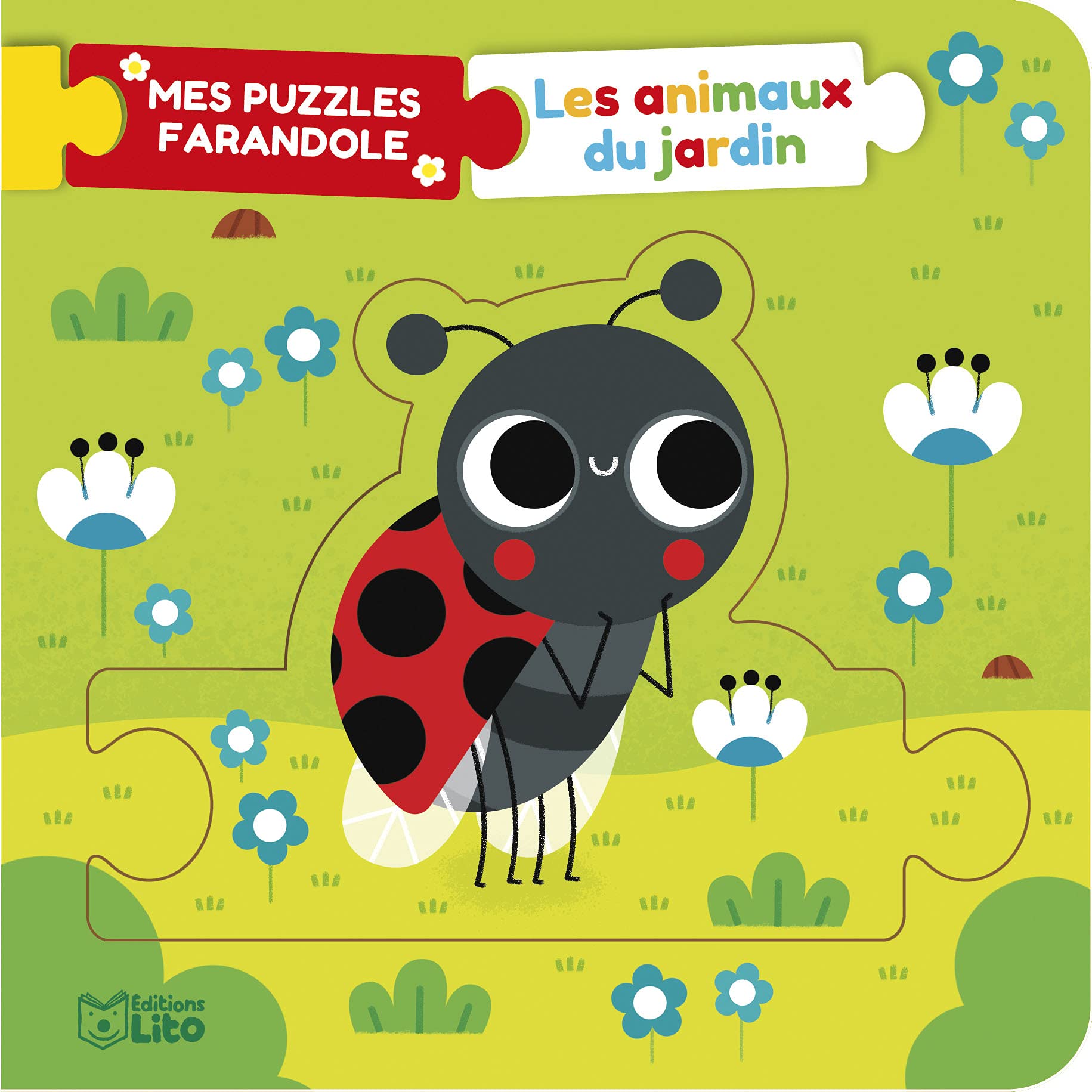 Mes puzzles farandoles - Les animaux du jardin - Dès 1 an book
