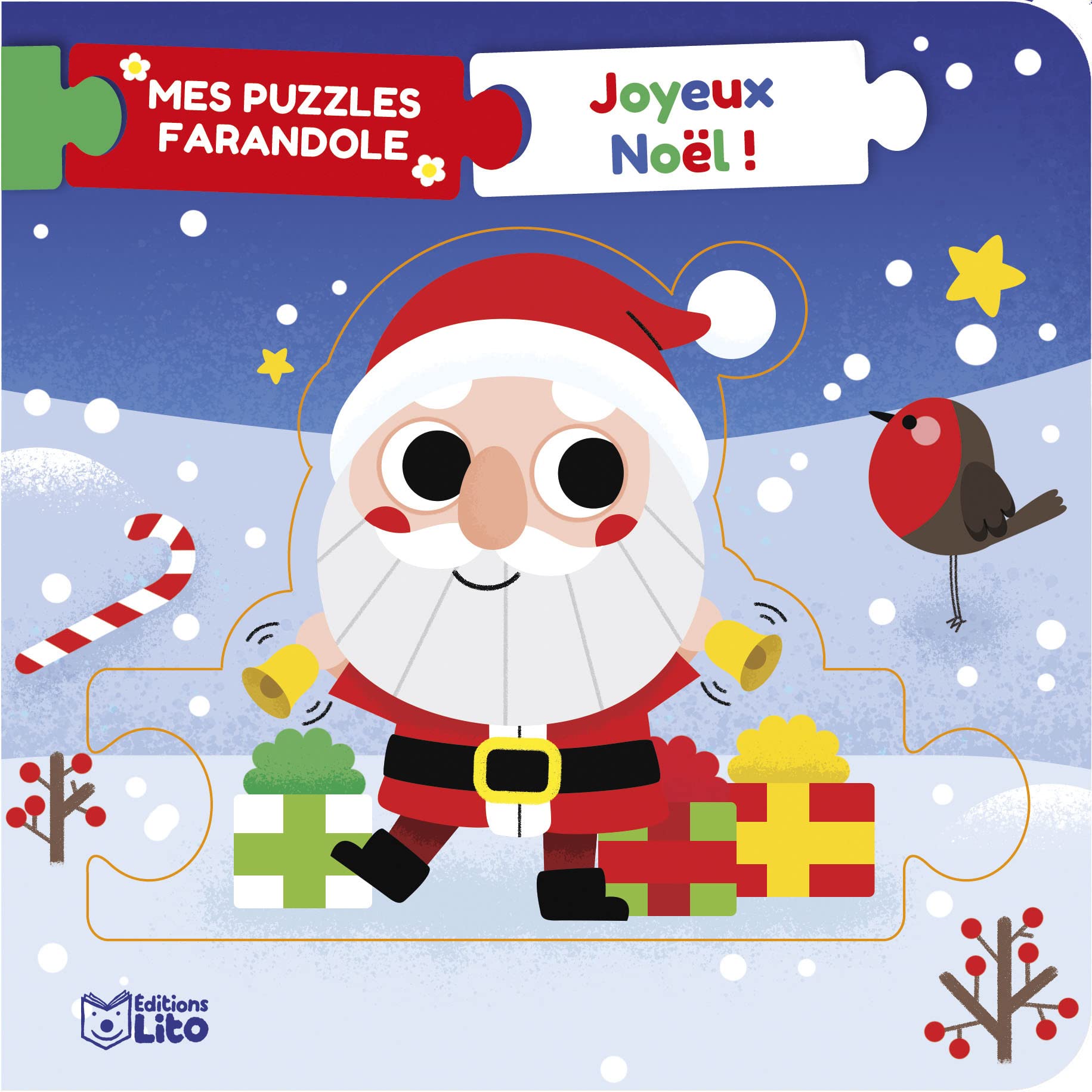 Mes puzzles farandole - Joyeux Noël ! Dès 1 an book