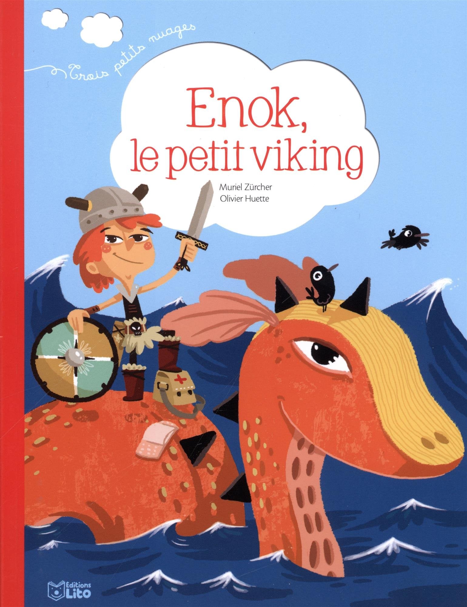3 petits nuages: Enok le petit viking - Dès 2 ans book