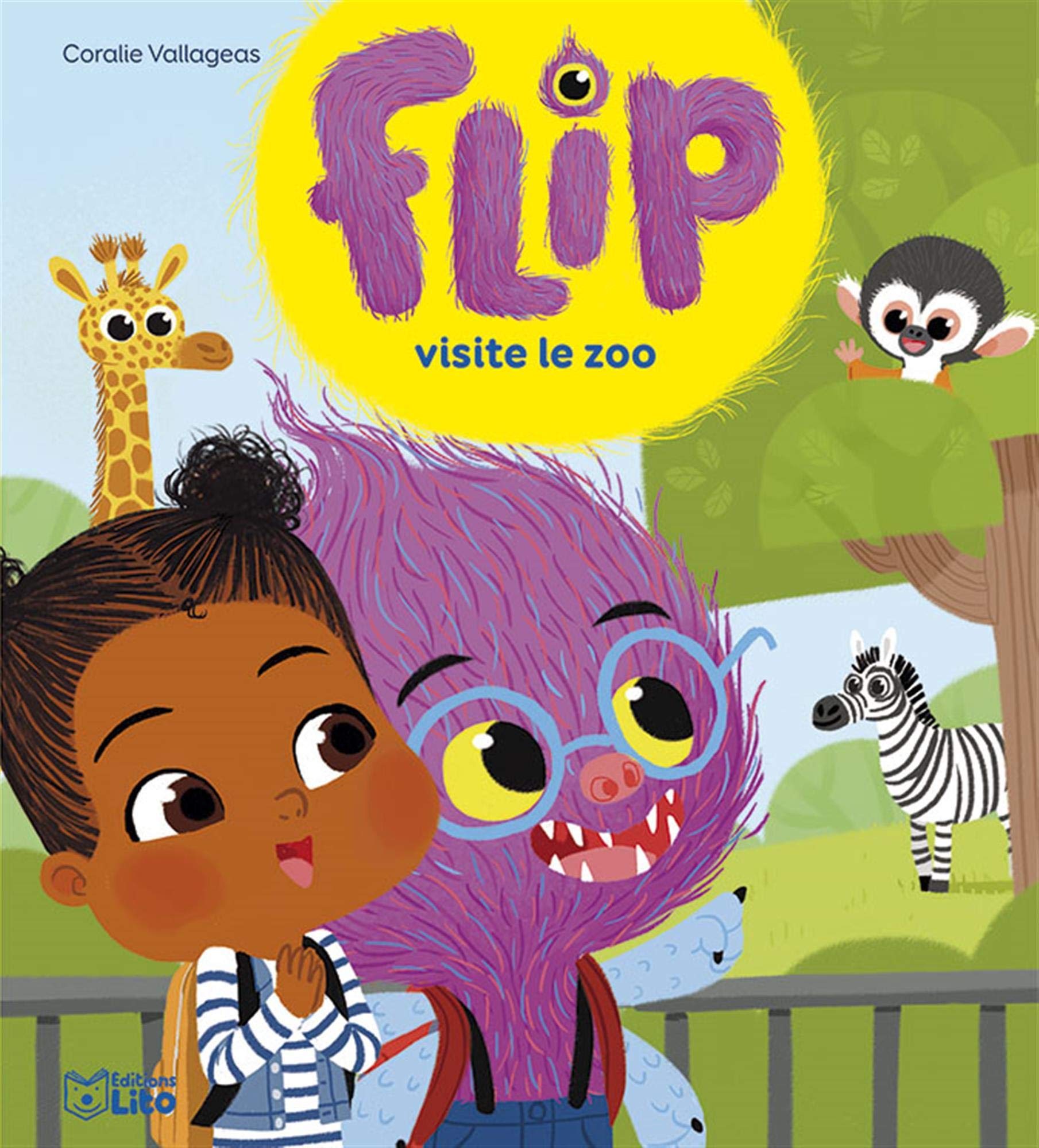 Flip visite le zoo book
