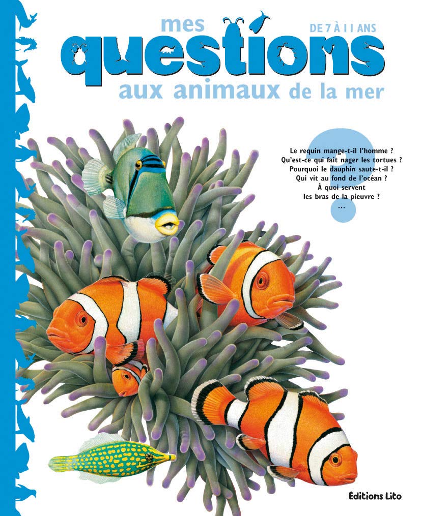Mes questions aux animaux de la mer Books