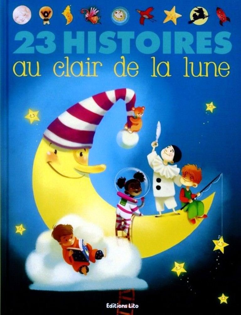 23 histoires a lire au clair de lune - De 4 à 6 ans Books