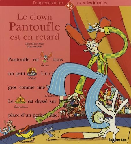 Le clown Pantoufle est en retard Books