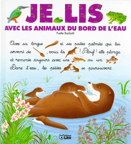 Je lis avec les animaux du bord de l'eau Books