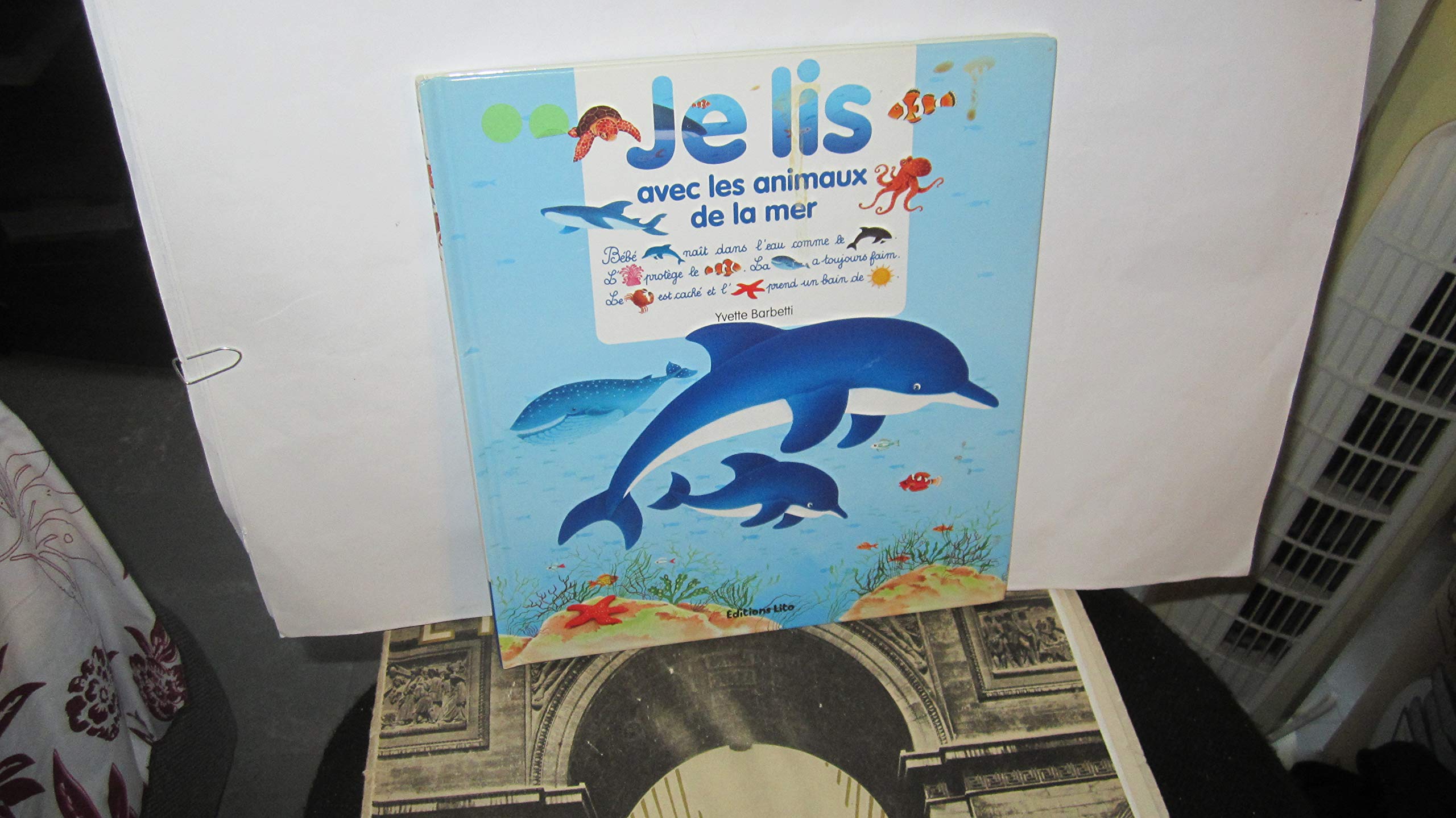 Je lis avec les animaux de la mer book