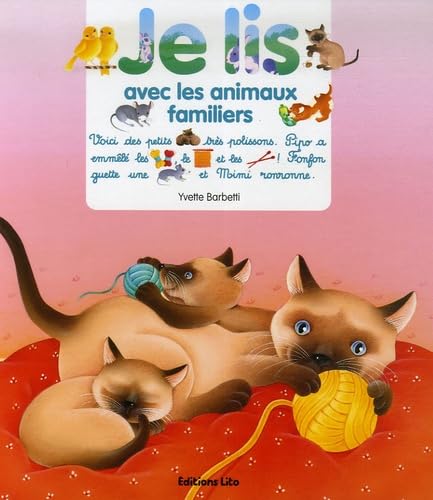 Je lis avec les animaux familiers Books