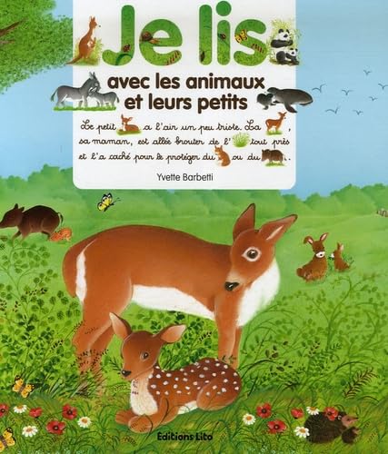 Je lis avec les animaux et leurs petits Books