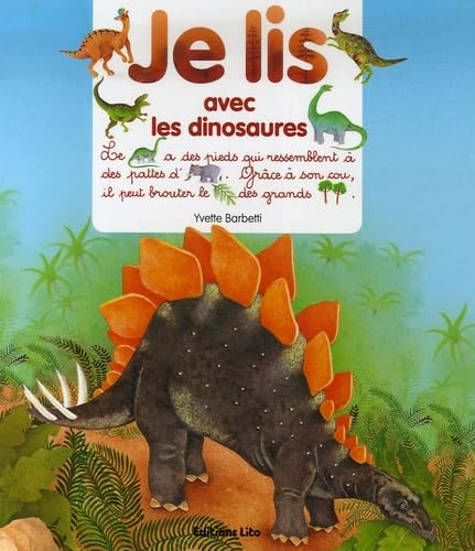 Je lis avec les dinosaures - Dès 3 ans book