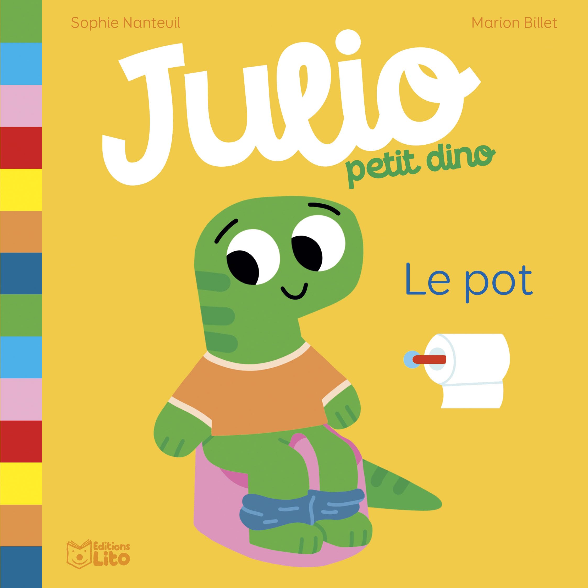 Julio petit dino - Le pot book