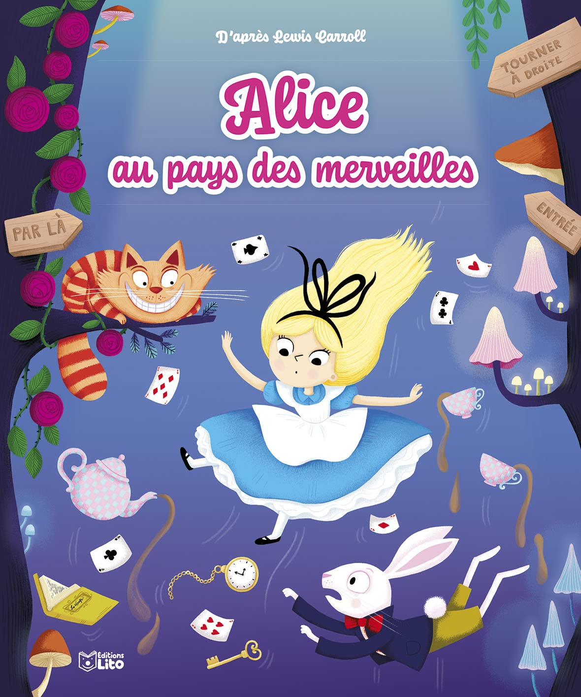 les minicontes classiques -Alice au pays des merveilles - Dès 3 ans Books