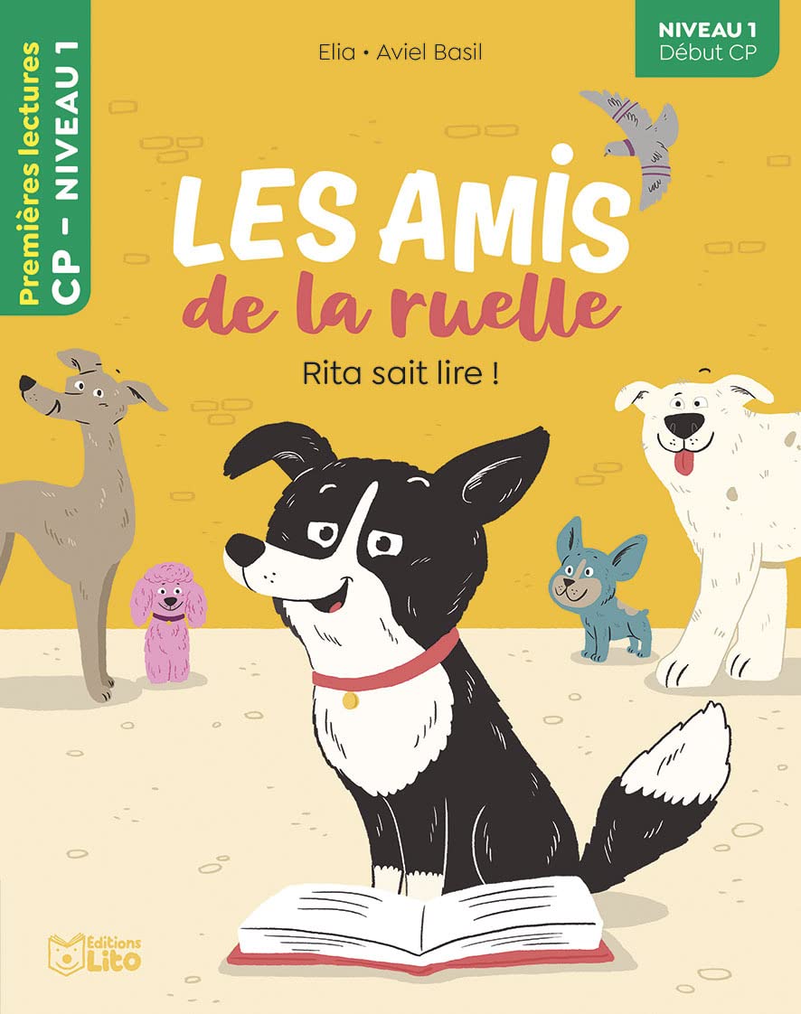 Les amis de la ruelle - Rita sait lire -CP niveau 1 - Premières lectures Lito book