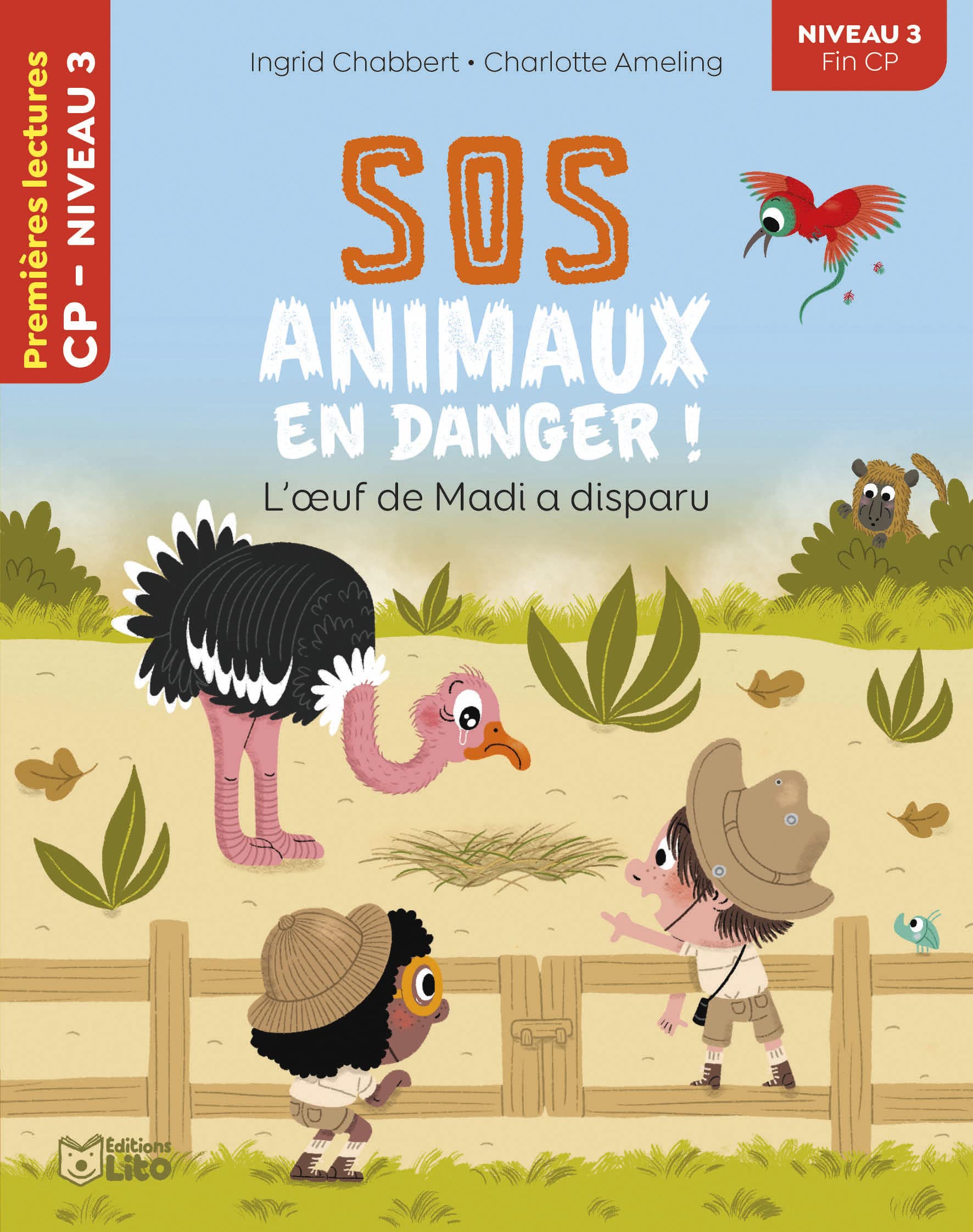 Sos animaux-l oeuf de madi n3: Niveau 3 fin CP Books