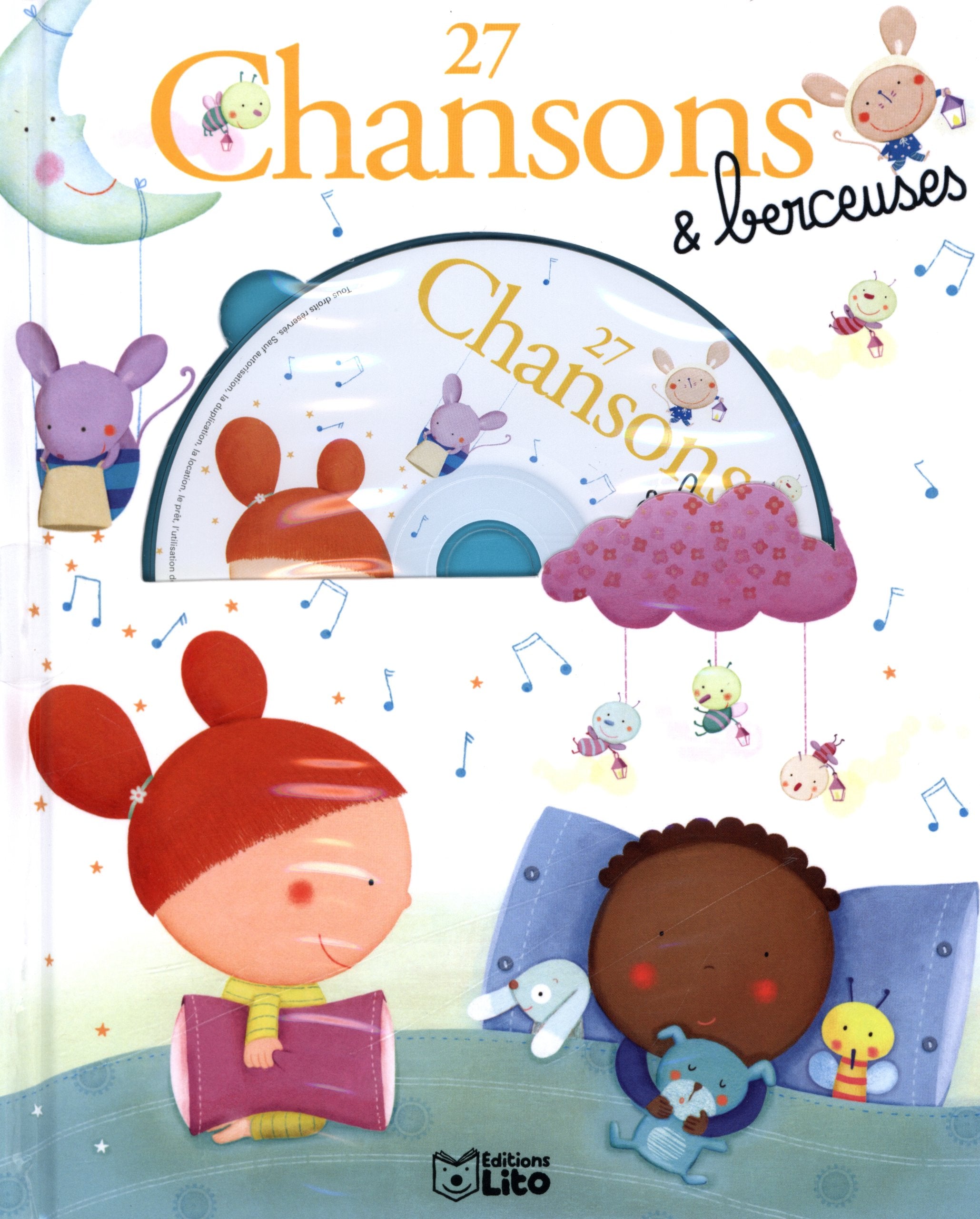 27 Chansons et Berceuses avec un CD - Dès 3 ans Books