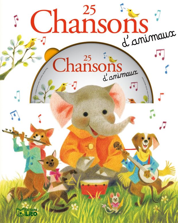Une Souris Verte : 25 Chansons d'Animaux (avec un CD) - Dès 3 ans book